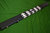 Handmade 1 Piece Wide Snooker Cue Case - Black/White - (Holds 3 x 1 Piece Cues)