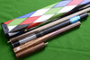Handmade 3/4 Piece 57 Inch Premium Ash Snooker/Pool Cue Complete Set with Case/Extension/Mini Butt