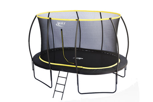 9 x 13ft Oval Telstar Orbit Trampoline And Enclosure Package