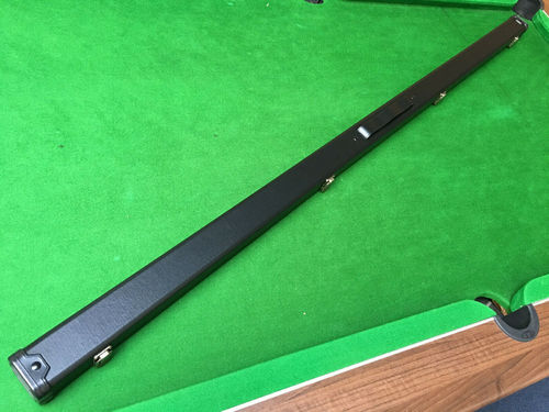 1 Piece Slimline Black Snooker Cue Case With Single Slot