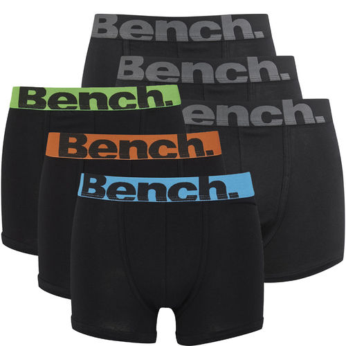 Bench Mens Designer Boxer Shorts / Trunks 6 Pack All Sizes - Great Value (Colours May Vary)